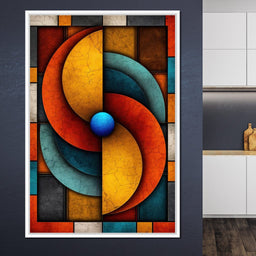 Shapes In Agreement - TooplesArt - NicheCanvas