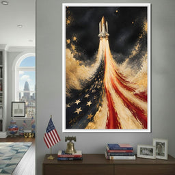Ascending Legacy Of Freedom - NicheCanvas