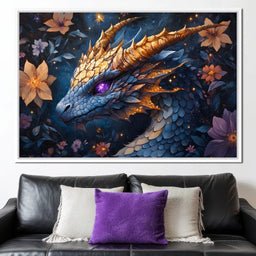 Celestial Dragon's Radiance - NicheCanvas