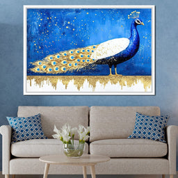 Royal Plumes Celestial Enchantment - NicheCanvas