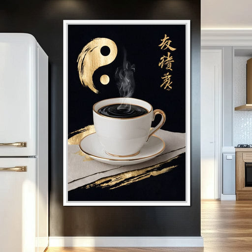 Loyal Friendship Coffee Canvas Print