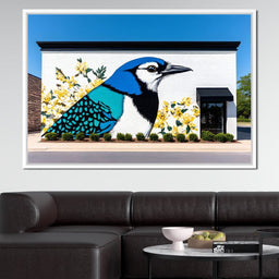 Street Art - Bluebird Dreams - NicheCanvas