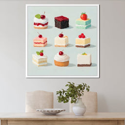 Sweet Slice Delight Tableau - NicheCanvas