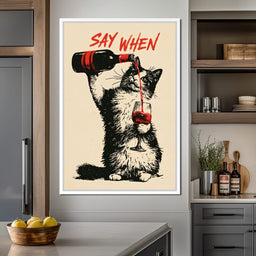 The Cat Who Had Enough - NicheCanvas