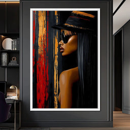 Elegance of Urban Shadows - NicheCanvas