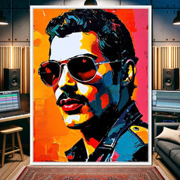 Freddie Mercury - Johanjjf - NicheCanvas