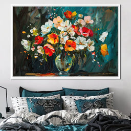 Vibrant Petals & Flowers - NicheCanvas