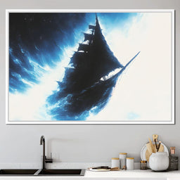 Voyage Through the Tempest - NicheCanvas