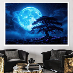 Nocturne in Indigo - TooplesArt - NicheCanvas