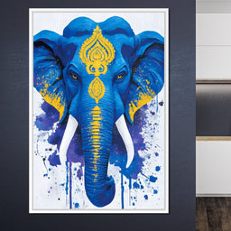 Ganesha Majestic Elephant Spirit - NicheCanvas