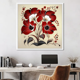 Batik Blooms - TooplesArt - NicheCanvas