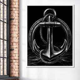 Weight of the Restless Anchor - NicheCanvas