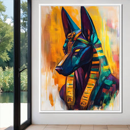 Majestic Anubis Reverie - NicheCanvas