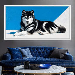 Majestic Husky Sunlit Bliss - NicheCanvas