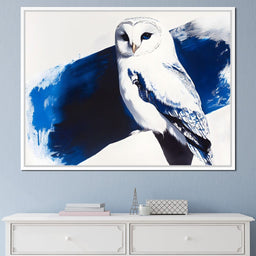 Owl Of The Celestial Night - NicheCanvas