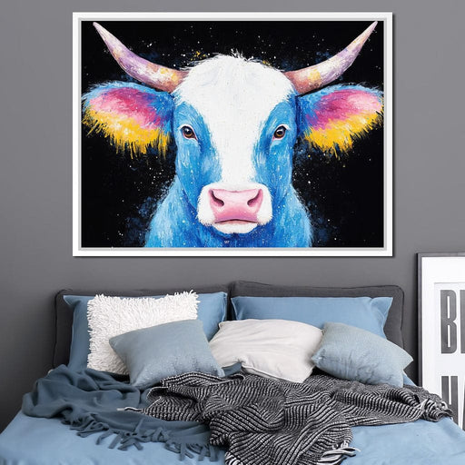 Radiant Bovine Canvas Print