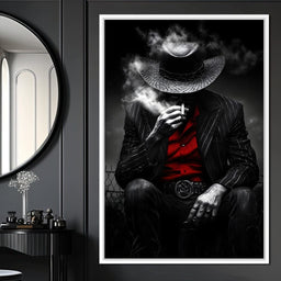 Mystery Of The Silent Cowboy - NicheCanvas