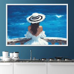Oceanic Reverie By The Sea - NicheCanvas