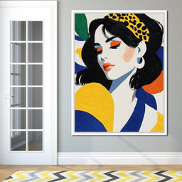 Vivid Leopard Headband Muse - NicheCanvas