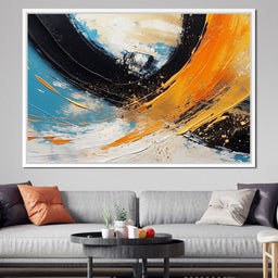 Solar Vortex Oceanic Surge - NicheCanvas