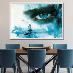 Wanderer's Oceanic Vision - NicheCanvas