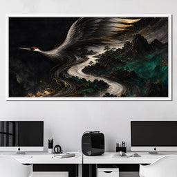 Ascending Over Jade Peaks - NicheCanvas