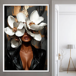 Golden Petals of Elegance - Cole Williams - NicheCanvas