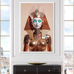 Cyber Cleopatra - TooplesArt - NicheCanvas
