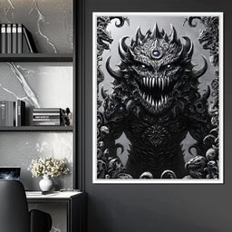 Nightmare Monarch of Shadows - NicheCanvas