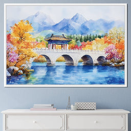 The Stone Bridge - NicheCanvas