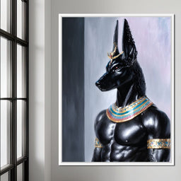 Anubis Guardian of the Pharaoh - NicheCanvas