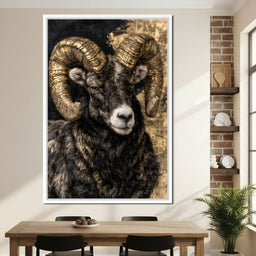 Guardian of the Gilded Peak - NicheCanvas