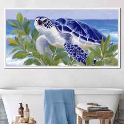 Ocean Voyager Sea Turtle Breeze - NicheCanvas