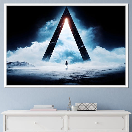 Ascending Through Celestial Mists Canvas Print
