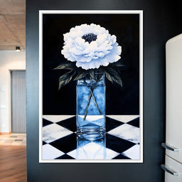 Dream Petals in Glass Enclave - NicheCanvas
