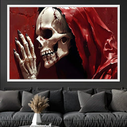 Skeletons Shroud of Silence - NicheCanvas