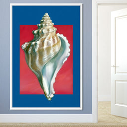 Seashell Spiral Elegance - NicheCanvas