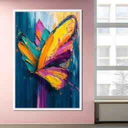 Vibrant Wings of Fantasy - NicheCanvas