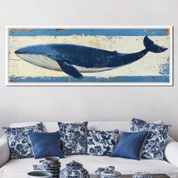 Glorious Whale - NicheCanvas