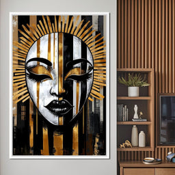 Golden Radiance Masked Essence - NicheCanvas