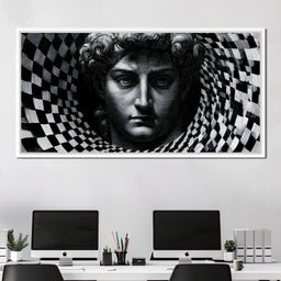 Fragmented Logic Of The Marble Mind - NicheCanvas