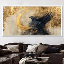 Golden Flight of Midnight - NicheCanvas