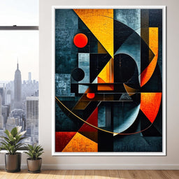 Colorful Modern Art 045 - Johanjjf - NicheCanvas