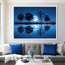 Moonlit Tranquility - TooplesArt - NicheCanvas