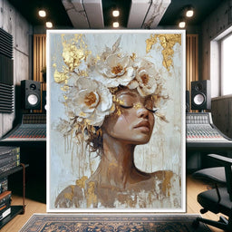 Golden Blossom Dream Essence - Cole Williams - NicheCanvas