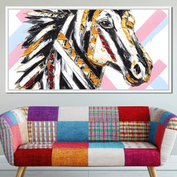 Energetic Equine Vibrance - Alicia Smith - NicheCanvas