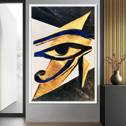 Ancient Golden Sight Of Protection - NicheCanvas