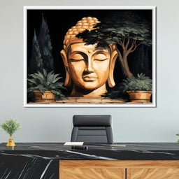 Tranquil Buddha Garden Essence - NicheCanvas