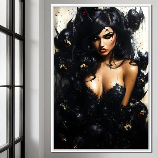 Shadows of Eternal Mystery Canvas Print