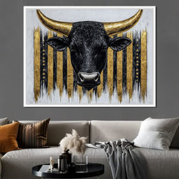 Golden Strength of Majesty - NicheCanvas